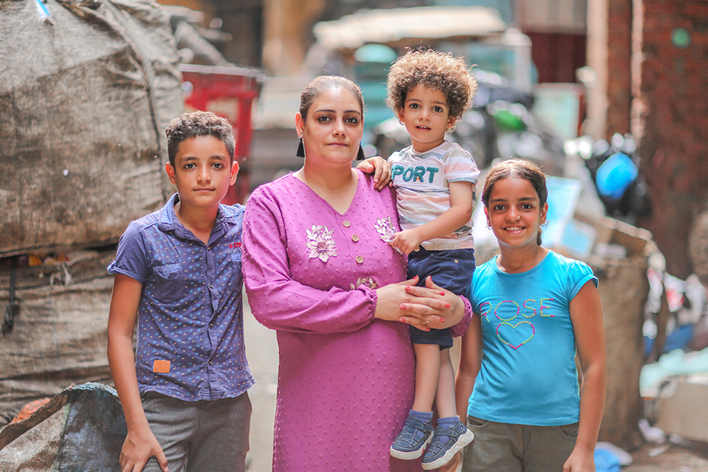 Psychosociale hulp voor Egyptische gezinnen 