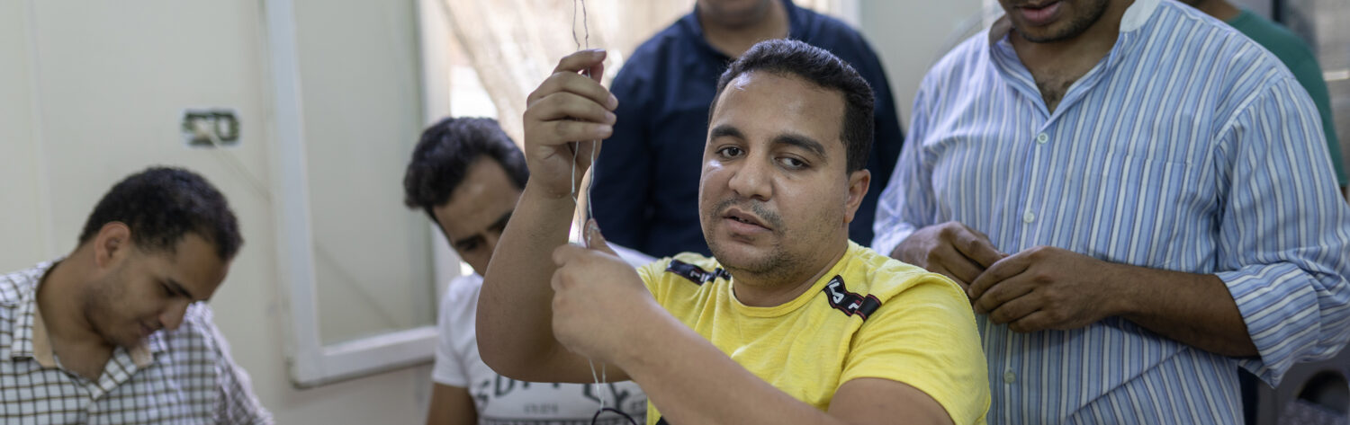 Abdel Egypte Dorcas beperking