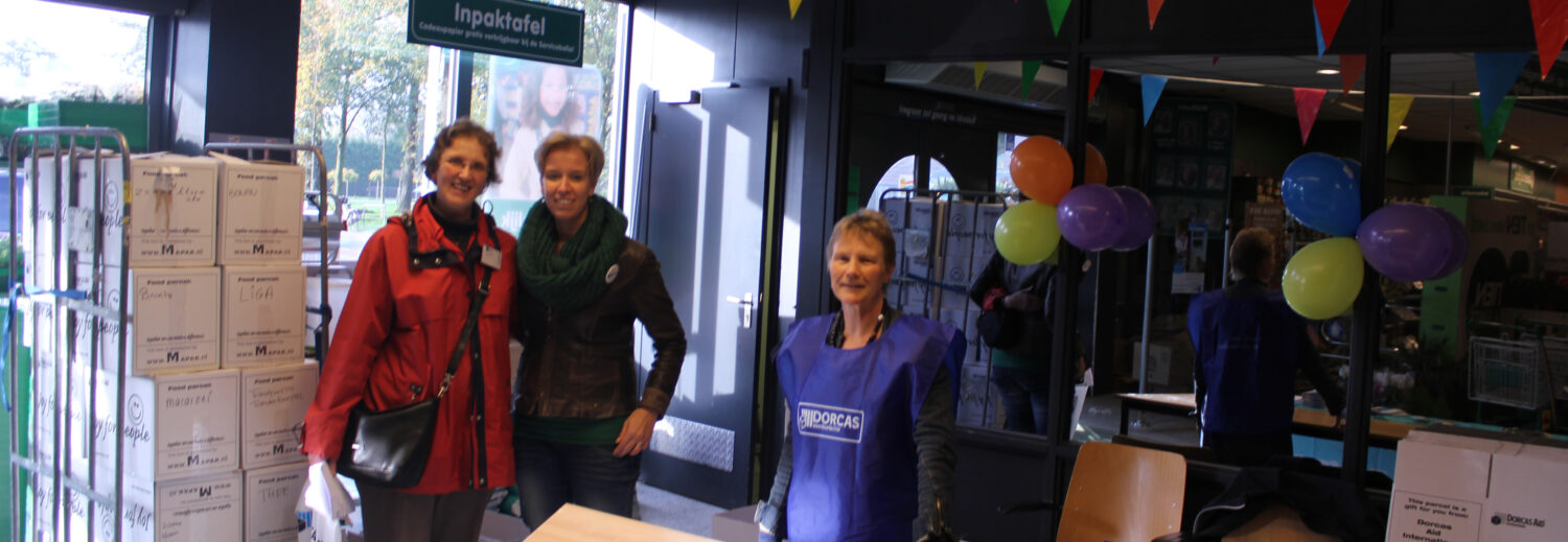 Dorcas-vrijwilliger Letty van der Lit