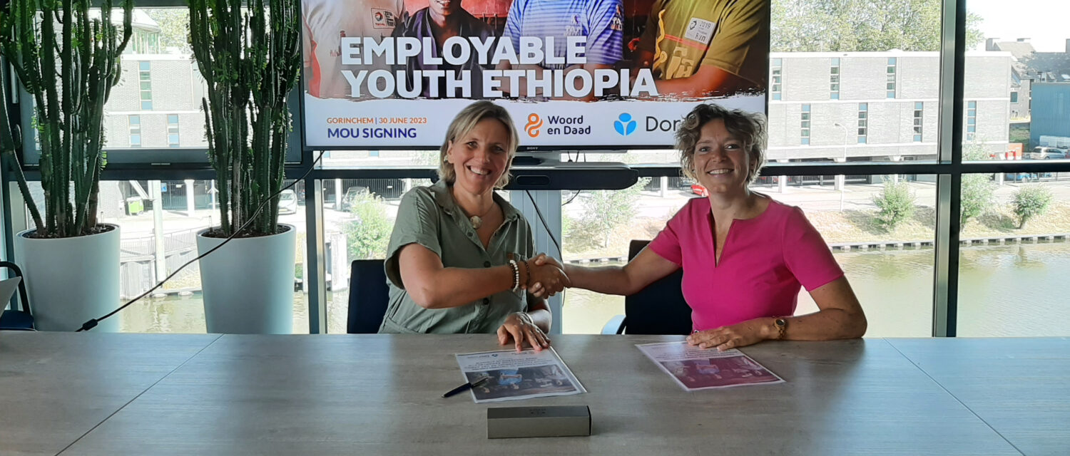 Jongeren Ethiopië Dorcas Woord Daad