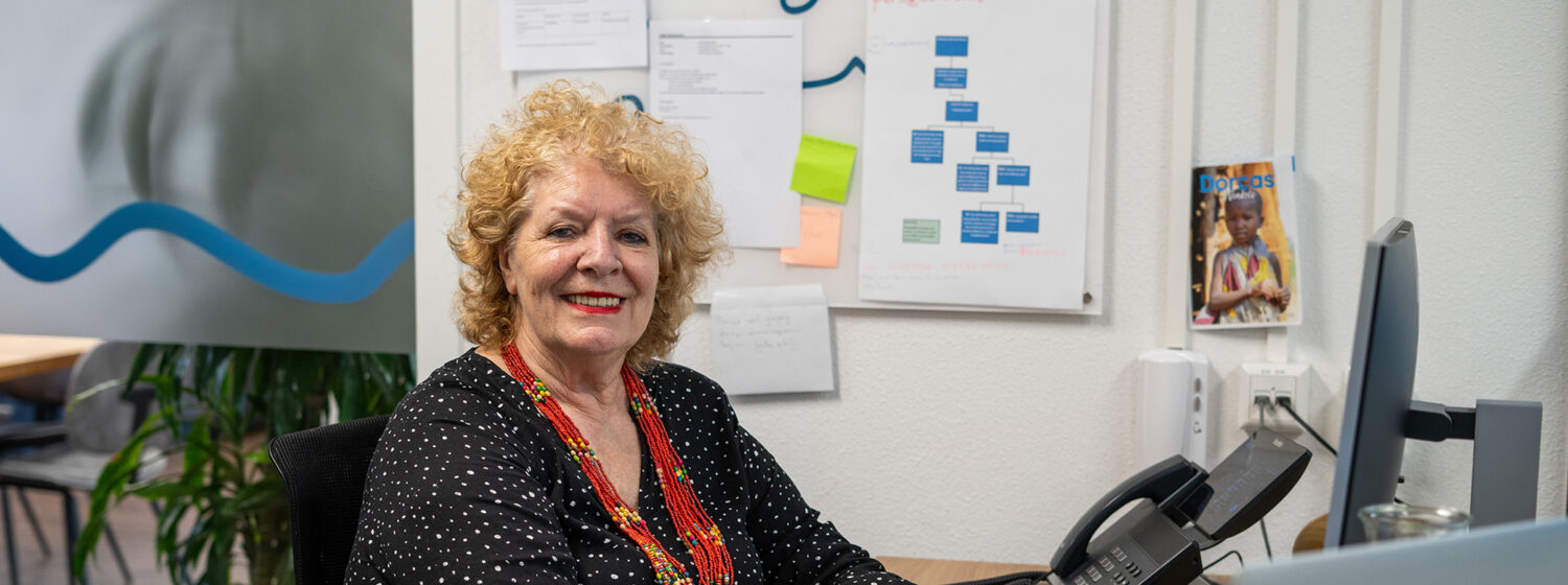 Dorcas-medewerker Jobje