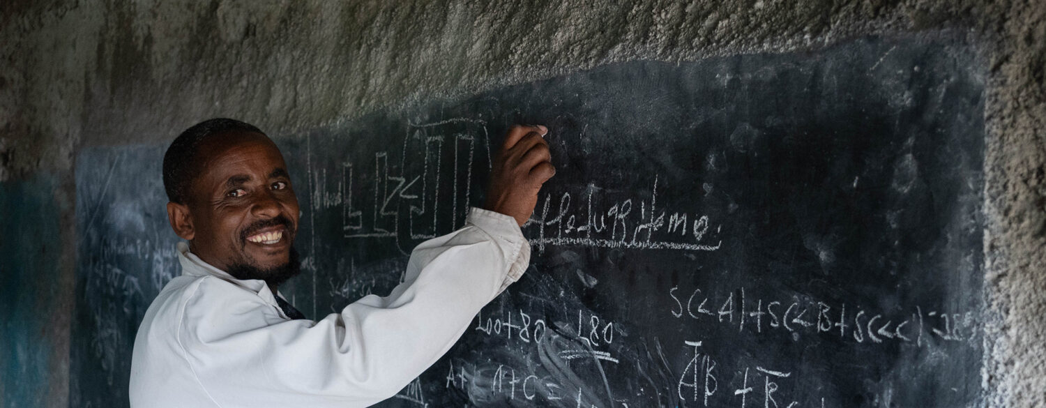 Leraar Jeylan uit Ethiopië