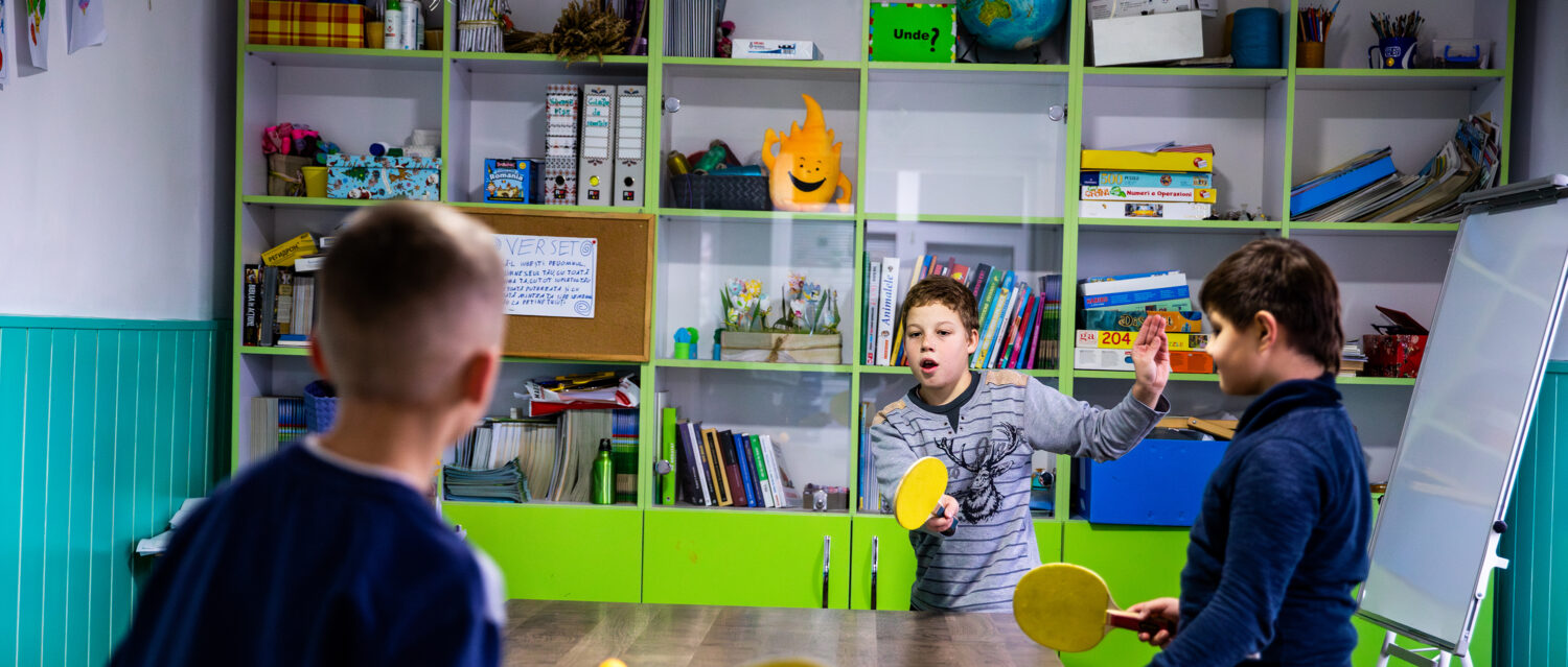 Kinderen in Moldavië