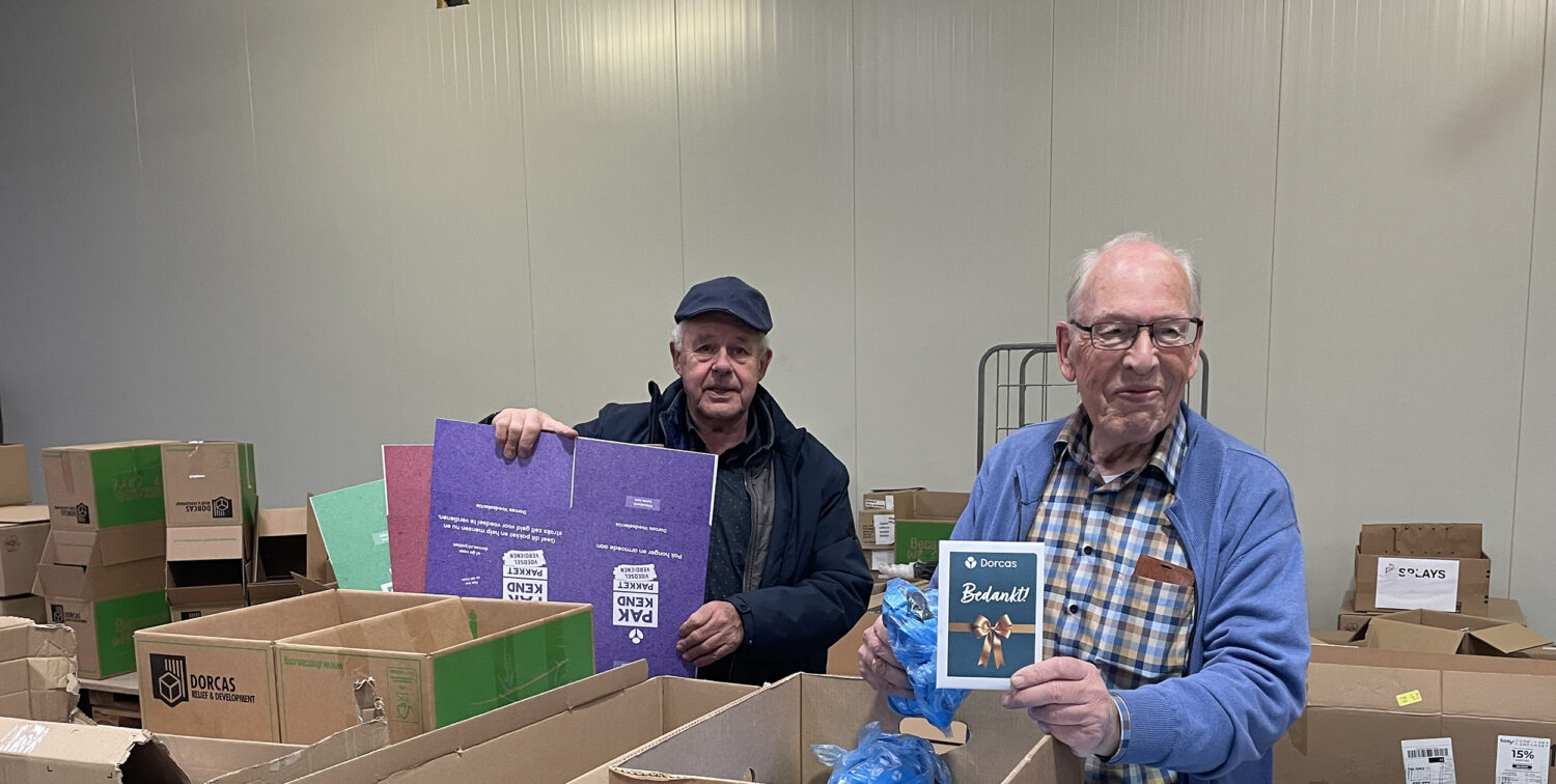 Vrijwilligers Hans en Aart