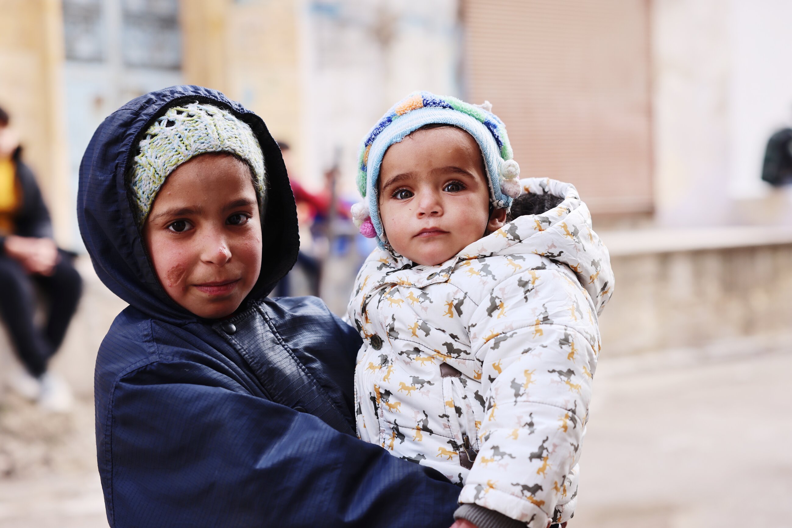 Syrie 2 kinderen - Dorcas helpt met buurthuis