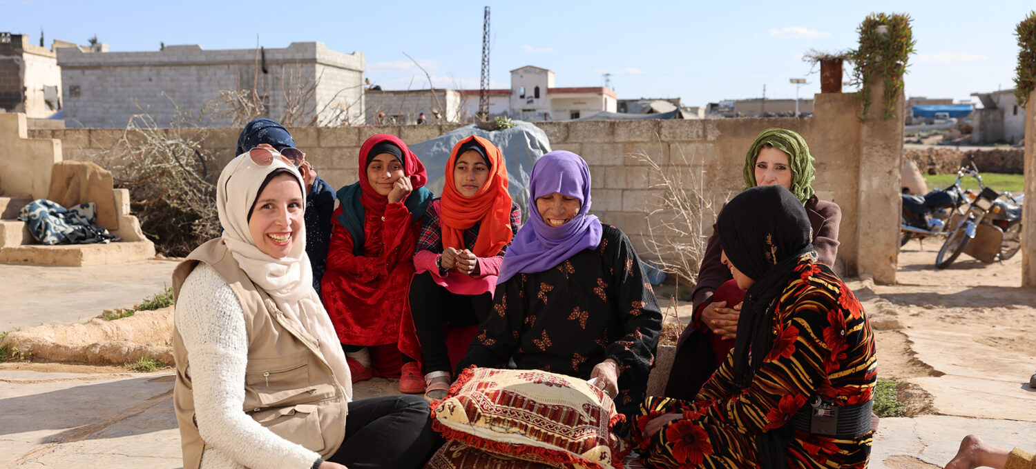 Vrouwen uit Syrië. Een tijdlijn van het conflict in Syrie